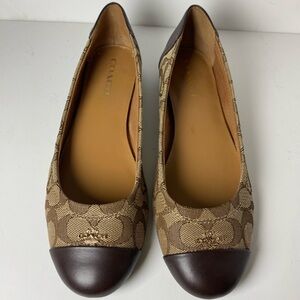 Coach | Signature Chelsea Ballet Flats | Size 9